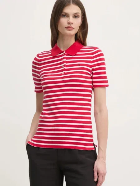 Tommy Hilfiger polo czerwona