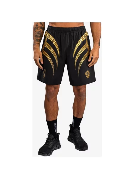 Szorty Venum x Mike Tyson Tiger czarno złoty XS czarne