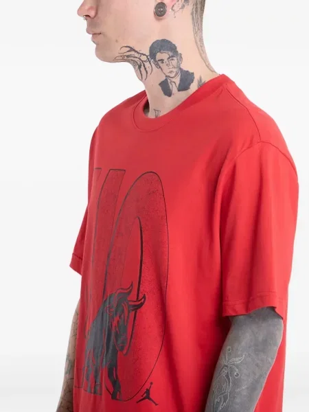 Tricou Jordan cu imagine roșu