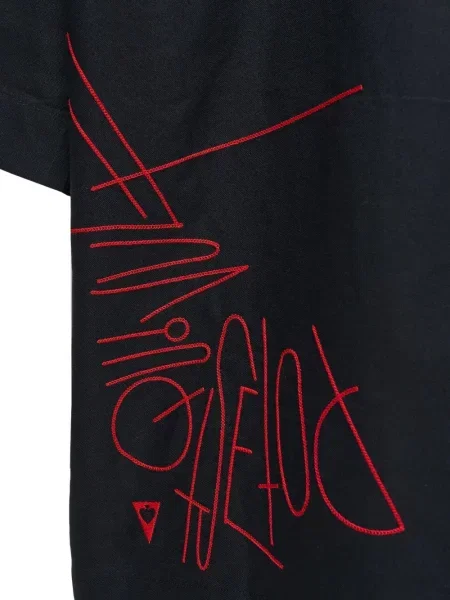 Cămașă Blackjack cu broderie negru