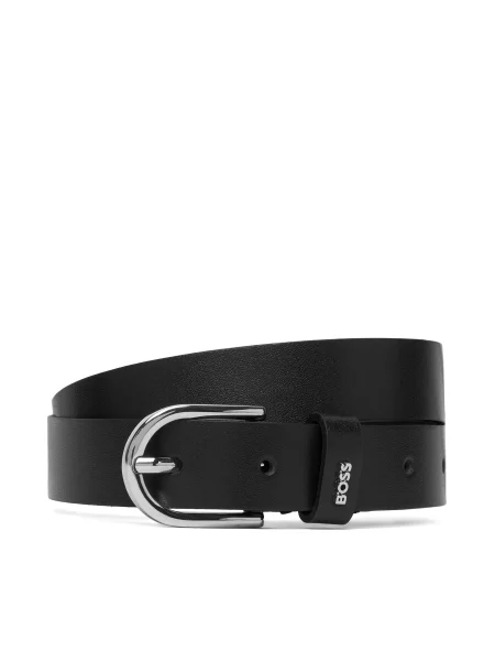 BOSS de piele negru