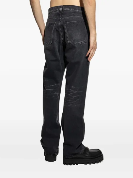Blugi Moschino cu 5 buzunare gri