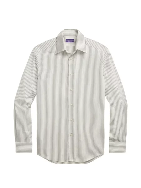 Cămașă Ralph Lauren Purple Label cu dungi alb