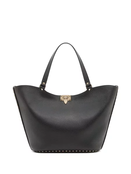 Geantă shopper Valentino Garavani negru