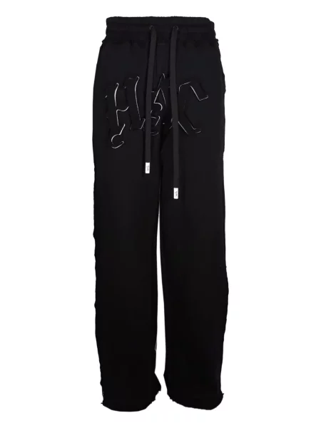 Pantaloni Haculla tricotate negru