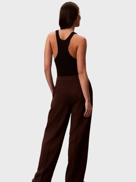 Брюки Calvin Klein коричневые
