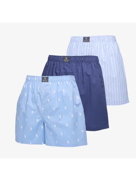 Bokserki Ralph Lauren Polo Open Boxer Blue L niebieska