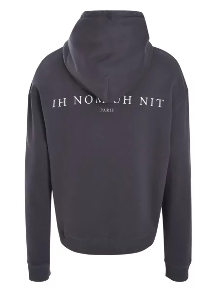 Hoodie Ih Nom Uh Nit με σχέδιο γκρι