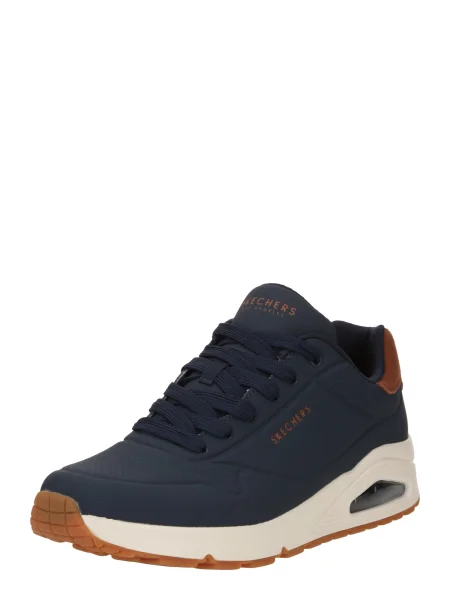 Sneakerși Skechers albastru