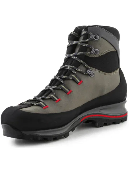 Pantofi La Sportiva din piele roșu