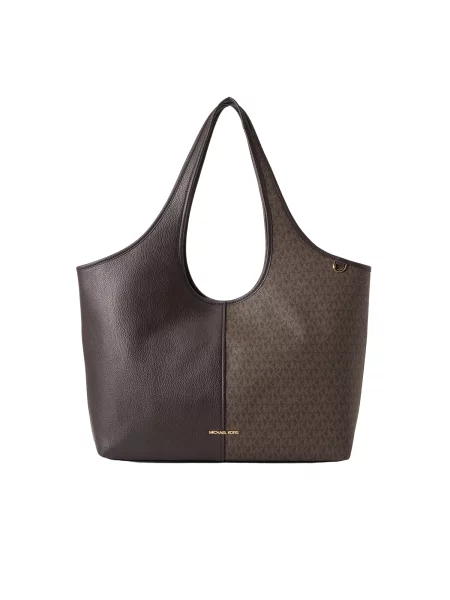 MICHAEL Michael Kors Nakupovalna torba Michael Kors Cabas Henly Marron Chocolat' rjava