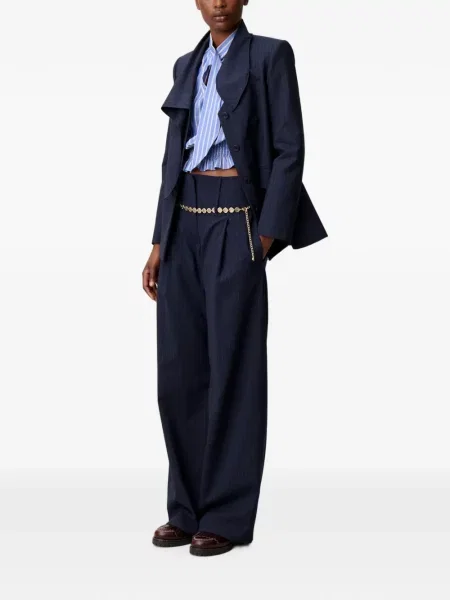 Pantaloni Claudie Pierlot albastru