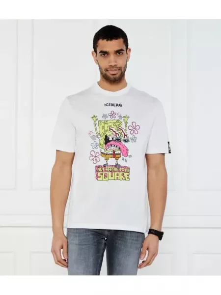 Iceberg Póló Iceberg x Spongebob fehér