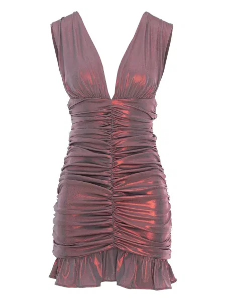 Rochie mini Cuanna de costum violet