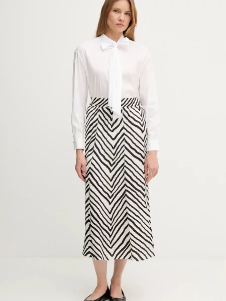 Сорочка Joop! relaxed в'язане декольте білий