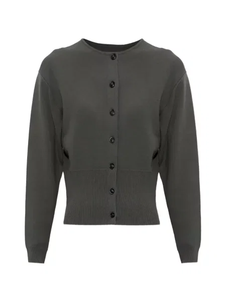 Cardigan Samsøe Samsøe cu nervuri gri