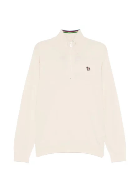 Svetr Ps Paul Smith se zebřím vzorem s autogramem