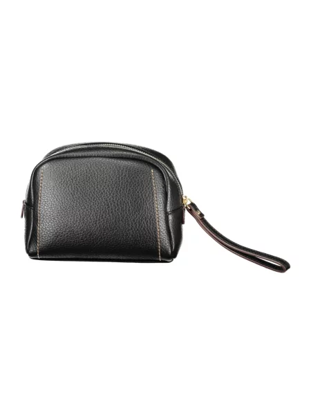 Lniana kosmetyczka Valentino Bags czarna