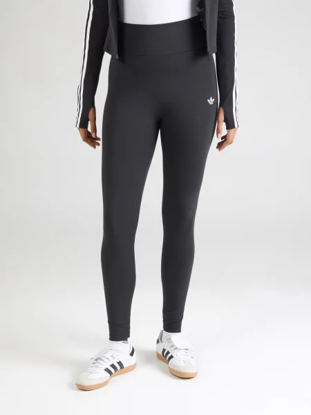 ADIDAS ORIGINALS Legíny Ess / biela čierna