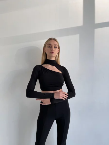 Топ DARI CO мікронейлон чорний