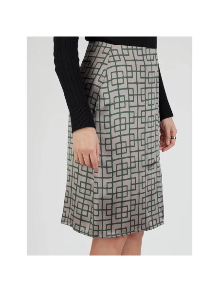 Spódnica Kiton w geometryczne wzory