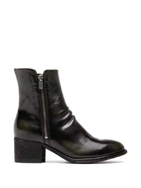 Botine Officine Creative din piele negru