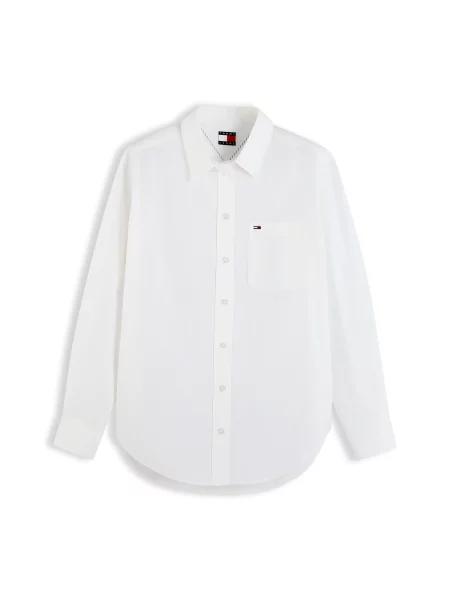Tommy Jeans Bluză Essential' alb