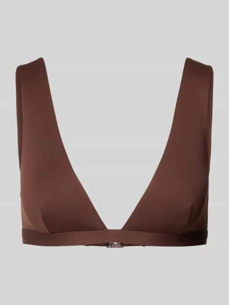Góra bikini o kroju slim fit z dekoltem w serek model Ofelia' Mc2 Saint Barth