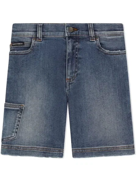 Szorty jeansowe dziecięce Dolce And Gabbana niebieskie