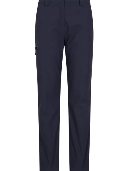 Spodnie ze stretchu do zimowego trekkingu Navy