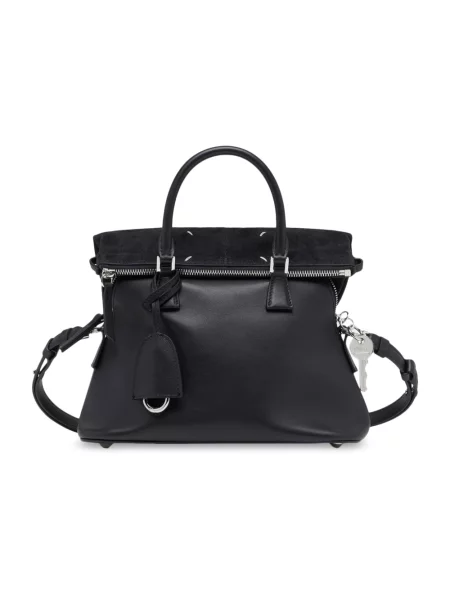 Torebka Maison Margiela skórzana czarna