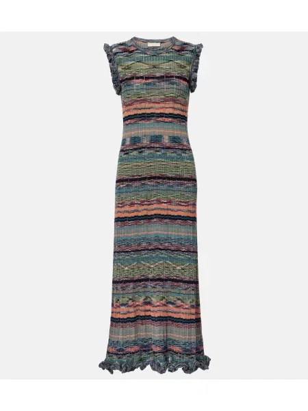 Rochie midi Ulla Johnson tricotate până la genunchi de costum