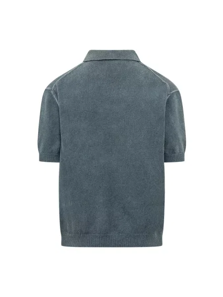 Koszulka polo Dsquared2 z logo niebieska