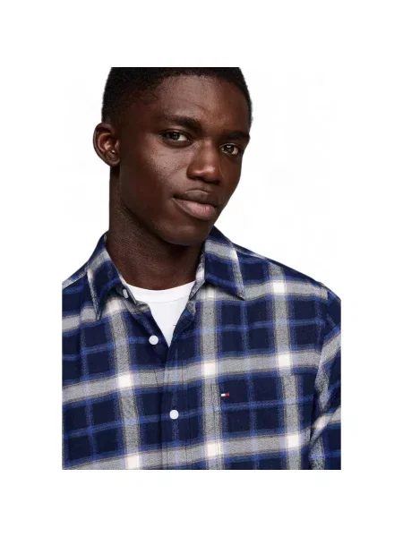 Koszula Tommy Hilfiger casual niebieska