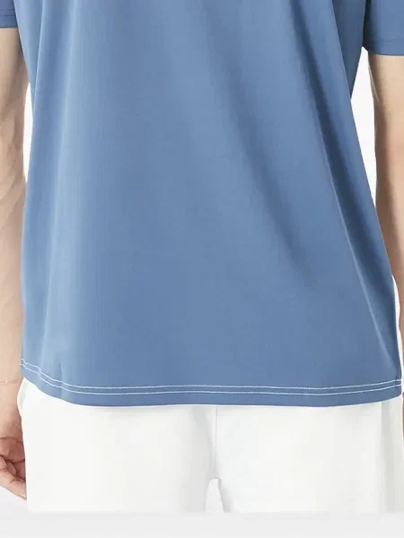 Tricou polo Oakley albastru