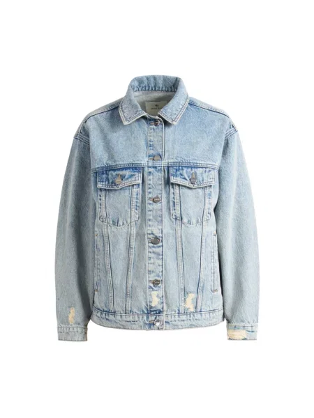 Anine Bing kurtka jeansowa Rory Jacket przejściowa niebieski
