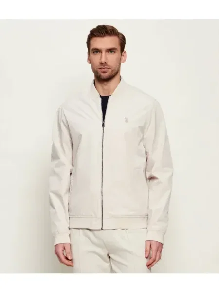 US Polo ASSN Bomber dzseki bézs