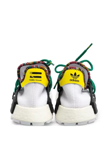 Sneakerși Adidas By Pharrell Williams din dantelă alb