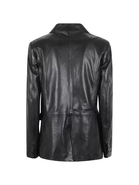 Geanta de piele Arma negru