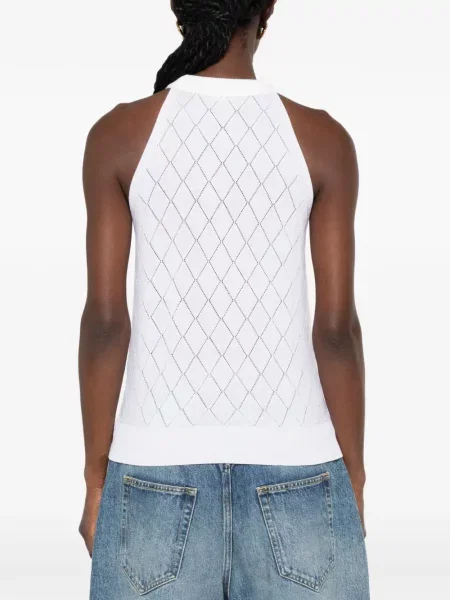 Αμανικας τοπ Balmain λευκό