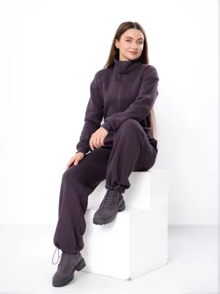 Комбінезон Носи своє бавовна/поліестер фіолетовий