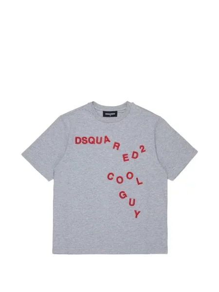 Koszulka dziecięca Dsquared2 szara