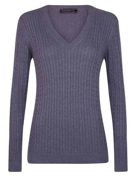 Felix Hardy Pulover violet albastru