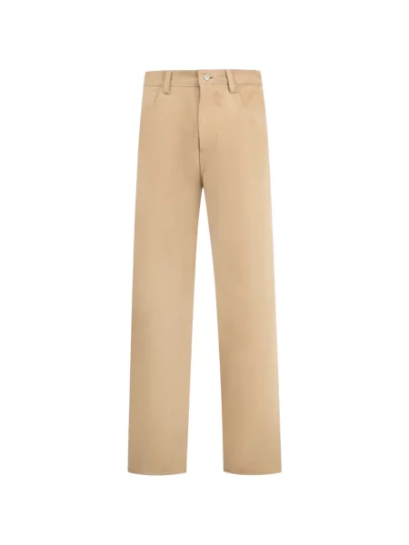 Pantaloni Nahmias din piele de căprioară