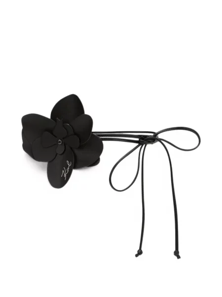 Cu centură curea Karl Lagerfeld negru