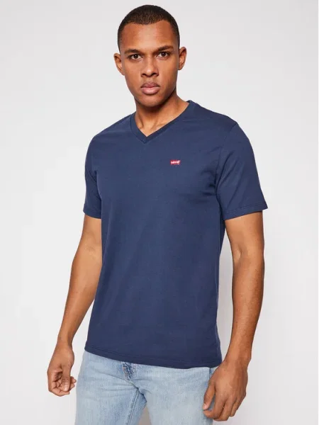 Къс тениска Levi's® синьо