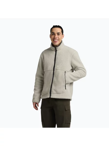 Мъжки туристически суитшърт Jack Wolfskin Stone Lite блед пясък бежово