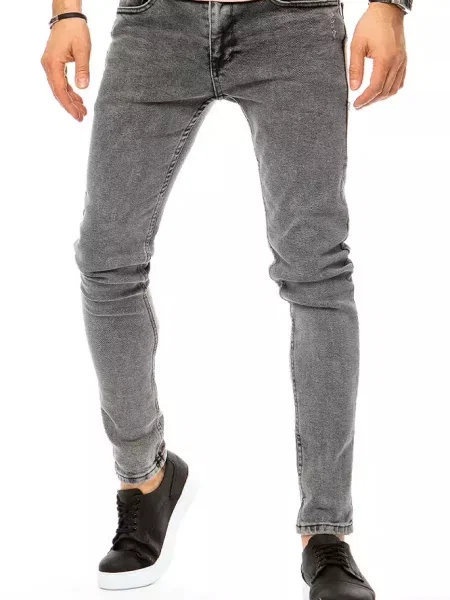 Дънки Dstreet сиво