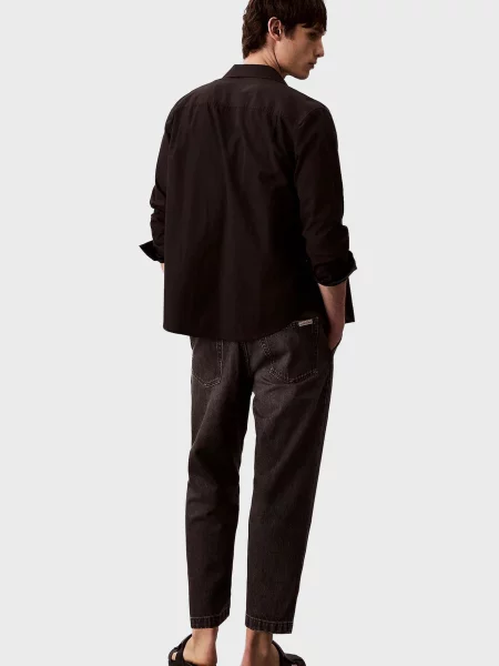 Укороченные джинсы Calvin Klein Jeans черные
