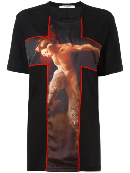 Tricou Givenchy cu imagine negru